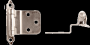 3/8" OFSET SELFCLOSE HING  501SN