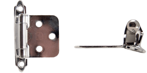 HINGES POLISH CHROME 502PCH