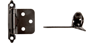 SELF CLOSING OVRLAY HING  502ORB