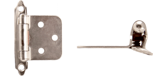 HINGES SATIN NICKLE 502SN