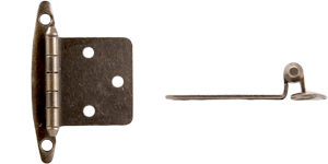 HINGES ANTIQUE BRASS 515AB