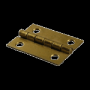 1" TIGHT HINGE PIN BRASS
