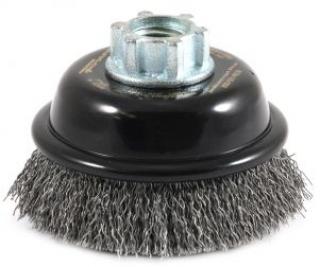 3" CRIMPED CUP BRUSH 5/8