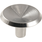 KNOB CHROME BRASS 855PCH