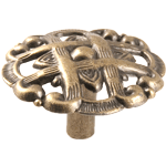 KNOB DOOR ANTIQUE BRASS1048AB