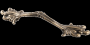 3"DIESCAST PULL ANTIQUE BRASS