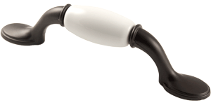 3" PULL W/ POR INSRT 1120ORB/WHT