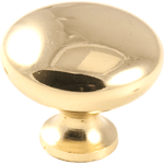 KNOB POLISH BRASS 1771PB