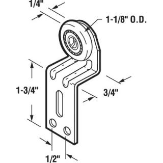 N6867ROLLER CLOSET DOOR